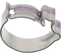 Restagraf - Collier Clip Métallique à Pincer - Collier de Serrage Rapide pour Tuyaux ou Durites - Inox X5Cr Ni18/10 - Diamètre 14 mm - Réf. 227575 - Blister de 2