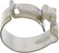 Restagraf - Collier Clip Métallique à Pincer - Collier de Serrage Rapide pour Tuyaux ou Durites - Inox X5Cr Ni18/10 - Diamètre 13 mm - Réf. 7574 - Sachet de 10