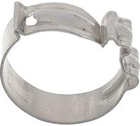 Restagraf - Collier Clip Métallique à Pincer - Collier de Serrage Rapide pour Tuyaux ou Durites - Inox X5Cr Ni18/10 - Diamètre 17 mm - Réf. 7578 - Sachet de 10