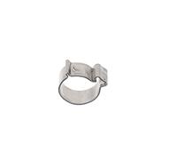 Restagraf - Collier Clip Métallique à Pincer - Collier de Serrage Rapide pour Tuyaux ou Durites - Inox X5Cr Ni18/10 - Diamètre 10 mm - Réf. 7584 - Sachet de 10