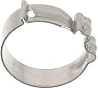 Restagraf - Collier Clip Métallique à Pincer - Collier de Serrage Rapide pour Tuyaux ou Durites - Inox X5Cr Ni18/10 - Diamètre 20 mm - Réf. 7581 - Sachet de 10