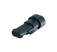 Restagraf - Connecteur Électrique Femelle Étanche à 2 Voies - Série 1,5 - Raccordement Rapide pour Faisceau Électrique - Compatible Câbles Puissance Véhicules, Moto, Utilitaire - Réf. 17029