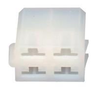 Restagraf - Connecteur Électrique Mâle à 4 Voies - Série 6,35 - Raccordement Rapide pour Faisceau Électrique - Compatible Câbles Puissance Véhicules, Moto, Utilitaire - Réf. 6987