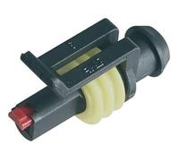 Restagraf - Connecteur Électrique Mâle Étanche à 1 Voie - Série 1,5 - Raccordement Rapide pour Faisceau Électrique - Compatible Câbles Puissance Véhicules, Moto, Utilitaire - Réf. 17026