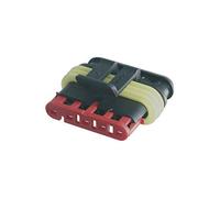 Restagraf - Connecteur Électrique Mâle Étanche à 5 Voies - Série 1,5 - Raccordement Rapide pour Faisceau Électrique - Compatible Câbles Puissance Véhicules, Moto, Utilitaire - Réf. 17034