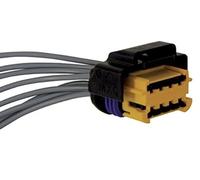 Restagraf - Connecteur Mâle Précâblé Étanche - 8 Voies - Série 1,5 - Raccords Électriques avec Fils Déjà Sertis de 1 mm² & 45 cm - pour Circuits 12/24 V - Réf. 225159