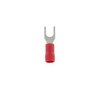 Restagraf - Cosse À Fourche Pré-Isolée Renforcée - Pour Fils Électriques de 0,3 à 1,5 mm² - Diamètre 4 mm - Sertissage Simple & Solide - Réf. 6900 - Sachet de 35