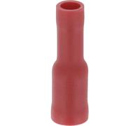 Restagraf - Cosse Cylindrique Isolée Femelle Renforcée - Pour Fils Électriques de 0,3 à 1,5 mm² - Diamètre 4 mm - Sertissage Simple & Solide - Réf. 226931 - Blister de 8