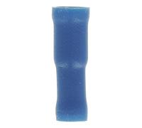 Restagraf - Cosse Cylindrique Isolée Femelle Renforcée - Pour Fils Électriques de 1 à 2,5 mm² - Diamètre 4 mm - Sertissage Simple & Solide - Réf. 6920 - Sachet de 13