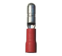 Restagraf - Cosse Cylindrique Pré-Isolée Mâle Renforcée - Pour Fils Électriques de 0,3 à 1,5 mm² - Diamètre 4 mm - Sertissage Simple & Solide - Réf. 6930 - Sachet de 13