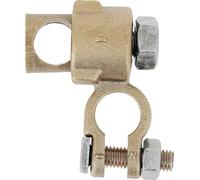 Restagraf - Cosse de Batterie à Double Serrage - Borne Négative - Compatible Poids Lourds Essence & Diesel - Connexion Fiable pour Fils de 65 à 95 mm² - Réf. 225203 - Boîte de 1