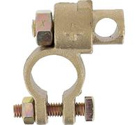 Restagraf - Cosse de Batterie à Double Serrage - Borne Positive - Compatible Véhicules Legers Essence - Connexion Fiable pour Fils de 35 mm² - Réf. 210274