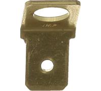 Restagraf - Cosse Plate Mâle À Visser - Pour Fils Électriques - Diamètre 6,35 X 0,8 mm - Sertissage Simple & Solide - Réf. 6828 - Sachet de 30