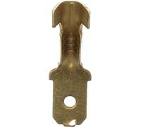 Restagraf - Cosse Plate Nue Mâle - Pour Fils Électriques de 0,3 à 1 mm² - Dimension 4,8 X 0,5 mm - Sertissage Simple & Solide - Réf. 306898 - Boîte de 100