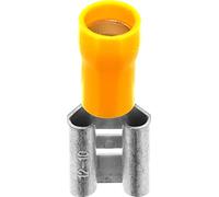 Restagraf Cosse Plate Pré Isolée Femelle 9,4x1,2 mm (2,6 à 6 mm²) Renforcée Compatible avec Tout Type de Véhicule (Pack de 8 Pcs)
