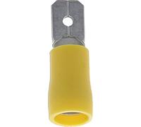 Restagraf - Cosse Plate Pré-Isolée Mâle Renforcée - Pour Fils Électriques de 2,6 à 6 mm² - Dimension 6,35 x 0,8 mm - Sertissage Simple & Solide - Réf. 317192 - Boîte de 100