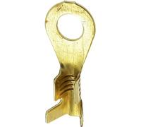 Restagraf - Cosse Ronde Nue - Pour Fils Électriques de 1 à 2,5 mm² - Diamètre 4 mm - Sertissage Simple & Solide - Réf. 306813 - Boîte de 100