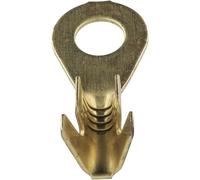 Restagraf - Cosse Ronde Nue - Pour Fils Électriques de 1 à 2,5 mm² - Diamètre 4 mm - Sertissage Simple & Solide - Réf. 6813 - Sachet de 30