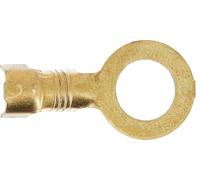 Restagraf - Cosse Ronde Nue - Pour Fils Électriques de 3 à 6 mm² - Diamètre 8 mm - Sertissage Simple & Solide - Réf. 6816 - Sachet de 30