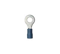 Restagraf - Cosse Ronde Pré-Isolée Non Renforcée - Pour Fils Électriques de 1 à 2,5 mm² - Diamètre 6 mm - Sertissage Simple & Solide - Réf. 306606 - Boîte de 100