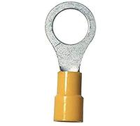 Restagraf - Cosse Ronde Pré-Isolée Non Renforcée - Pour Fils Électriques de 2,6 à 6 mm² - Diamètre 10 mm - Sertissage Simple & Solide - Réf. 306635 - Boîte de 100