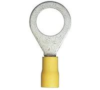 Restagraf - Cosse Ronde Pré-Isolée Non Renforcée - Pour Fils Électriques de 2,6 à 6 mm² - Diamètre 13 mm - Sertissage Simple & Solide - Réf. 6645 - Sachet de 25