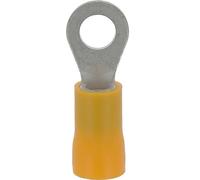 Restagraf - Cosse Ronde Pré-Isolée Non Renforcée - Pour Fils Électriques de 2,6 à 6 mm² - Diamètre 5 mm - Sertissage Simple & Solide - Réf. 6694 - Sachet de 25