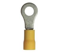 Restagraf - Cosse Ronde Pré-Isolée Non Renforcée - Pour Fils Électriques de 2,6 à 6 mm² - Diamètre 6 mm - Sertissage Simple & Solide - Réf. 6639 - Sachet de 25