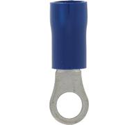 Restagraf - Cosse Ronde Pré-Isolée Renforcée - Pour Fils Électriques de 1 à 2,5 mm² - Diamètre 4 mm - Sertissage Simple & Solide - Réf. 6904 - Sachet de 35