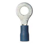 Restagraf - Cosse Ronde Pré-Isolée Renforcée - Pour Fils Électriques de 1 à 2,5 mm² - Diamètre 6 mm - Sertissage Simple & Solide - Réf. 306906 - Boîte de 100