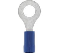 Restagraf - Cosse Ronde Pré-Isolée Renforcée - Pour Fils Électriques de 1 à 2,5 mm² - Diamètre 6 mm - Sertissage Simple & Solide - Réf. 226906 - Blister de 8