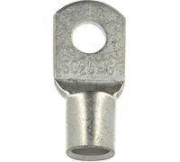 Restagraf - Cosse Tubulaire À Souder - Pour Fils Électriques de 25 mm² - Diamètre 6,4 mm - Sertissage Simple & Solide - Réf. 226666 - Blister de 2