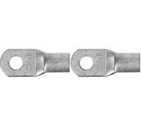 Restagraf - Cosse Tubulaire À Souder - Pour Fils Électriques de 50 mm² - Diamètre 8,4 mm - Sertissage Simple & Solide - Réf. 226663 - Blister de 2 (Lot de 2)