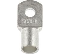 Restagraf - Cosse Tubulaire À Souder - Pour Fils Électriques de 70 mm² - Diamètre 8,4 mm - Sertissage Simple & Solide - Réf. 226664 - Blister de 2