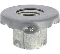 Restagraf - Écrou Autofreiné à Embase Spécial Collecteur d'Échappements Automobile - M8 - 1.25 - Acier Classe 10 - Résistance Haute Température - Usage Automobile - Réf.7291 - Sachet de 5