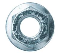 Restagraf - Écrou Hexagonal à Embase M10-1.50 - Acier Classe 8 - Fixation Universelle pour Applications Auto, Moto, Industrielles ou Bricolage - Réf. 860 - Sachet de 15