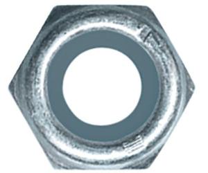 Restagraf - Écrou Hexagonal Auto-Freiné à Bague Nylon M10-1.25 - Acier Classe 10 - DIN 982 - Fixation Universelle pour Applications Auto, Moto, Industrielles ou Bricolage - Réf. 832 - Sachet de 10