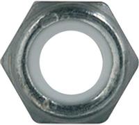 Restagraf - Écrou Hexagonal Auto-Freiné à Bague Nylon M8-1.25 - Acier Classe 8 - DIN 982 - Fixation Universelle pour Applications Auto, Moto, Industrielles ou Bricolage - Réf. 829 - Sachet de 20