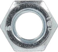 Restagraf - Écrou Hexagonal M8-1.25 - Acier Classe 8 - DIN 934 - Fixation Universelle pour Applications Auto, Moto, Industrielles ou Bricolage - Réf. 220814 - Blister de 25