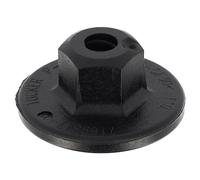 Restagraf - Écrou Plastique de Fixation Carrosserie - Spécial Carter d'Aile & Pare-boue - Compatible avec BMW, Mini, Opel - Réf. 12666 - Sachet de 12