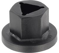 Restagraf - Écrou Plastique de Fixation Carrosserie - Spécial Carter d'Aile & Pare-boue - Compatible avec OPEL ASTRA-F, COMBO-B, CORSA-B, TIGRA-A, VECTRA-A - Réf. 11004 - Sachet de 15