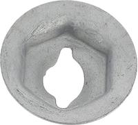 Restagraf - Écrou Tôle Auto-Filteur de Fixation Carrosserie - Spécial Bouclier - Compatible avec Ford - Réf. 12942 - Sachet de 10