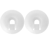 Restagraf - Fixations Agrafe de Moulure pour Ceinture de Caisse - Compatible avec CITROËN AX, C15, ZX - Réf. 1302 - Sachet de 10, Blanc (Lot de 2)