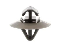 Restagraf - Fixations Agrafe de Moulure pour Ceinture de Caisse - Compatible avec Iveco, Nissan, Opel, Renault - Réf. 42605 - Boîte de 100, Noir/Gris