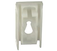 Restagraf - Fixations Agrafe de Moulure pour Pare-Brise - Compatible avec MERCEDES CLASSE V - Réf. 10664 - Sachet de 10, Blanc