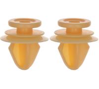Restagraf - Fixations Agrafe de Panneau - Compatible avec Alpine, Citroën, Dacia, DS, Mitsubishi, Opel, Peugeot, Renault - Réf. 228085 - Blister de 5, Orange (Lot de 2)