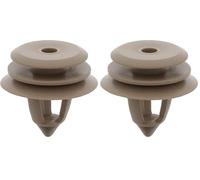 Restagraf - Fixations Agrafe de Panneau pour Garniture de Porte - Compatible avec BMW - Réf. 12675 - Sachet de 10, Marron (Lot de 2)