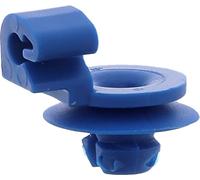 Restagraf - Fixations Agrafe de Tringle pour Serrure de Porte - Compatible avec Citroën, Nissan, Peugeot, Renault - Réf. 1276 - Sachet de 12, Bleu
