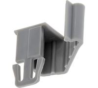 Restagraf - Fixations Agrafe pour Grille de Baie d'Auvent - Compatible avec RENAULT TWINGO II, WIND - Réf. 11672 - Sachet de 5, Gris