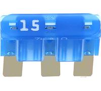 Restagraf - Fusible Plat Micro III - Protection Circuit Électrique de 15 A et 32 V - Pour l'Automobile et l'Industrie - Réf. 17343 - Sachet de 5